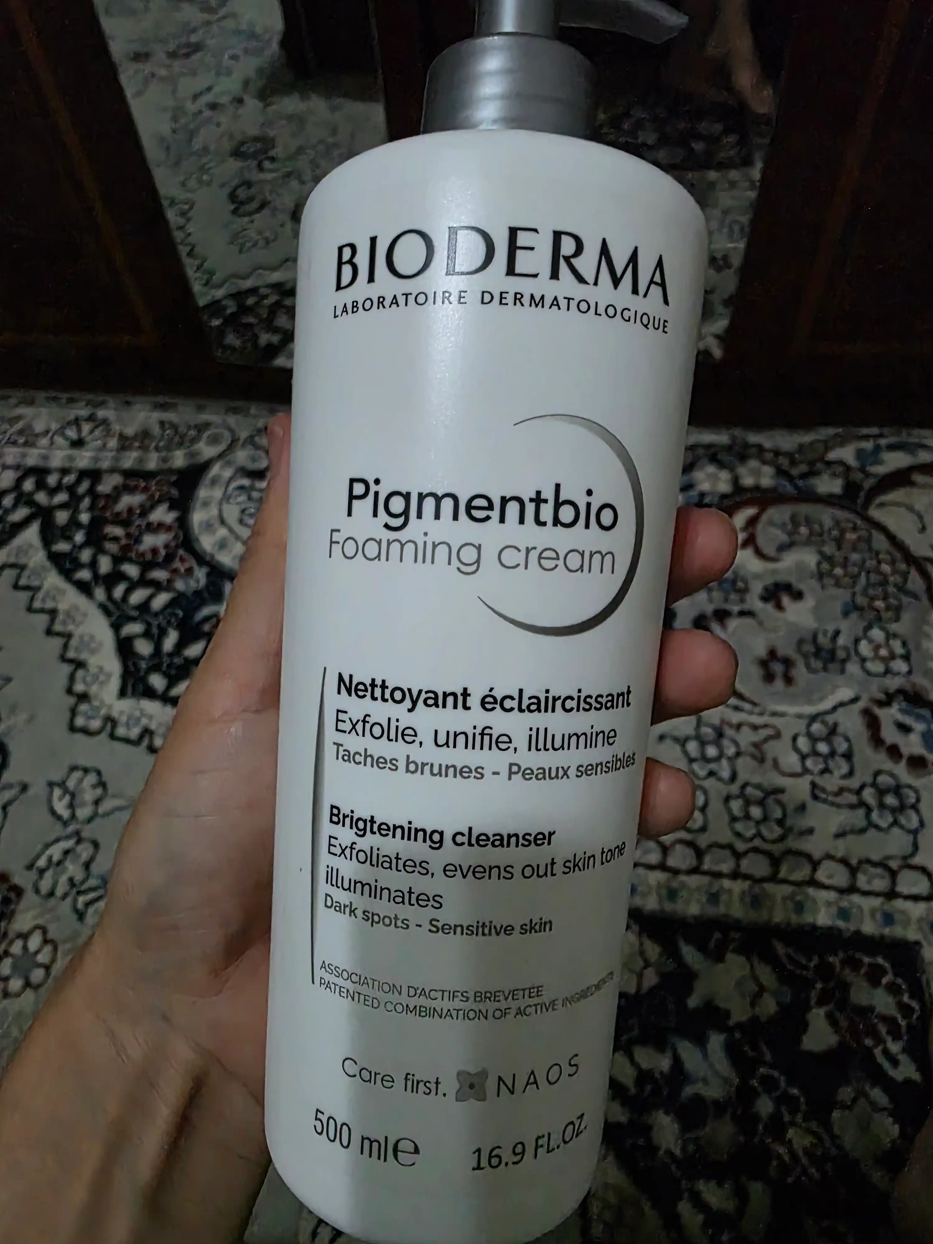 Осветляющее средство, против пигментации, Pigmentbio Foaming  Bioderma Cleanser 500 мл