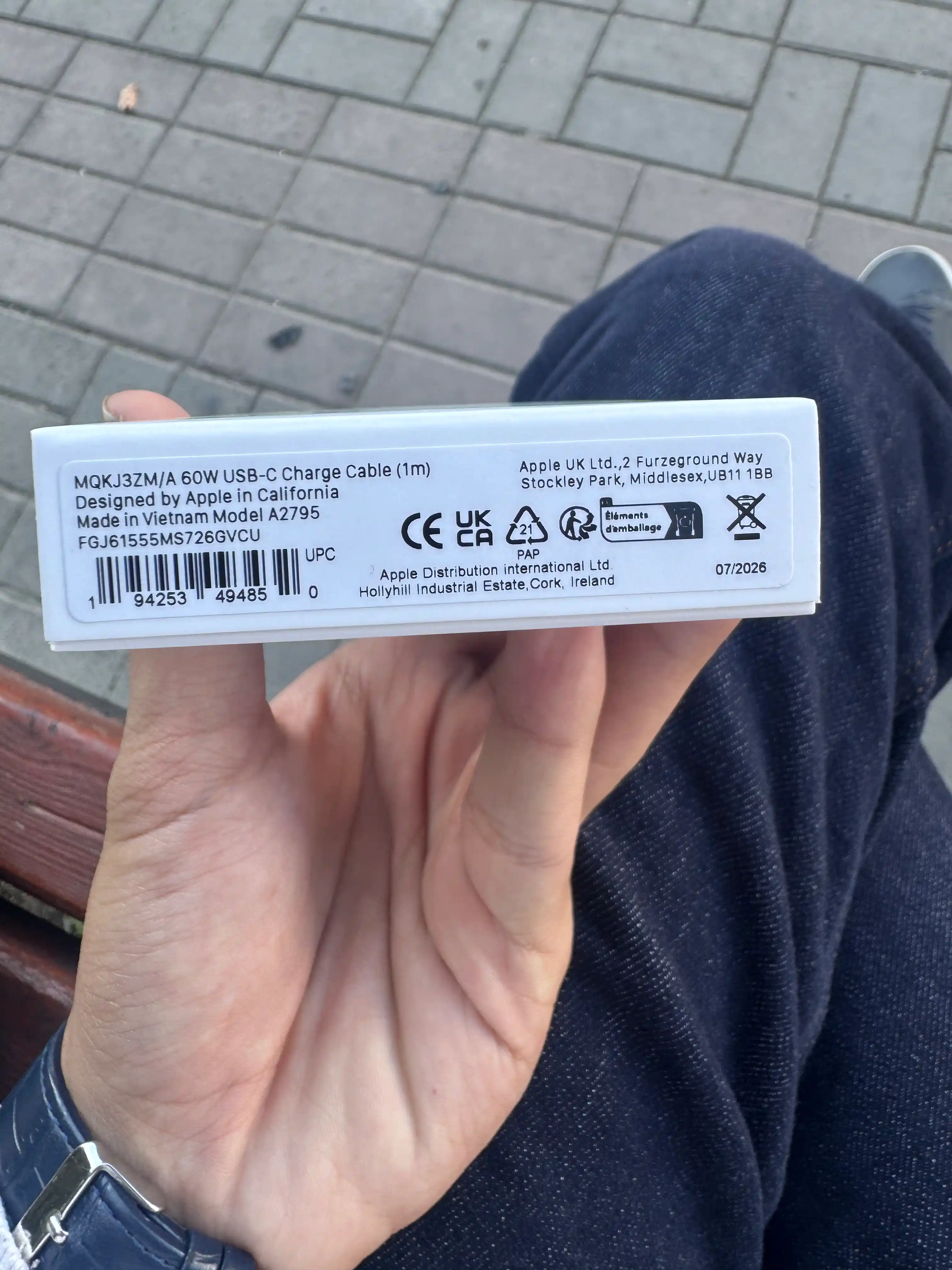 Кабель Apple USB-C - Type-C / Lightning 60W / 240W 1м / 2м для iPhone, iPad, MacBook