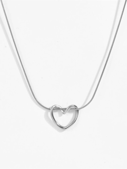 Колье-подвеска «Сердце» Heart из нержавеющей стали