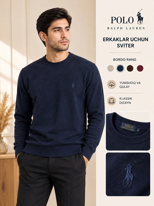 Erkaklar uchun  svitterlar ( POLO BRENDIDAN ) - 