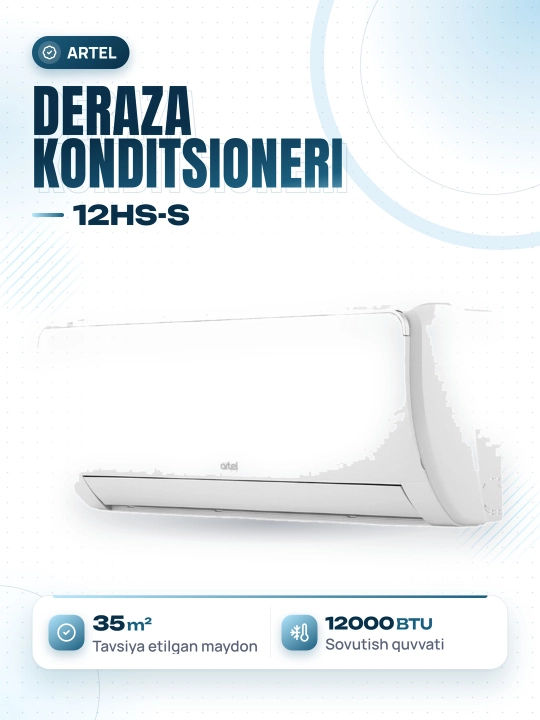Konditsioner Artel Shahrisabz 12HS-S Inverter 130V Wi-Fi - 