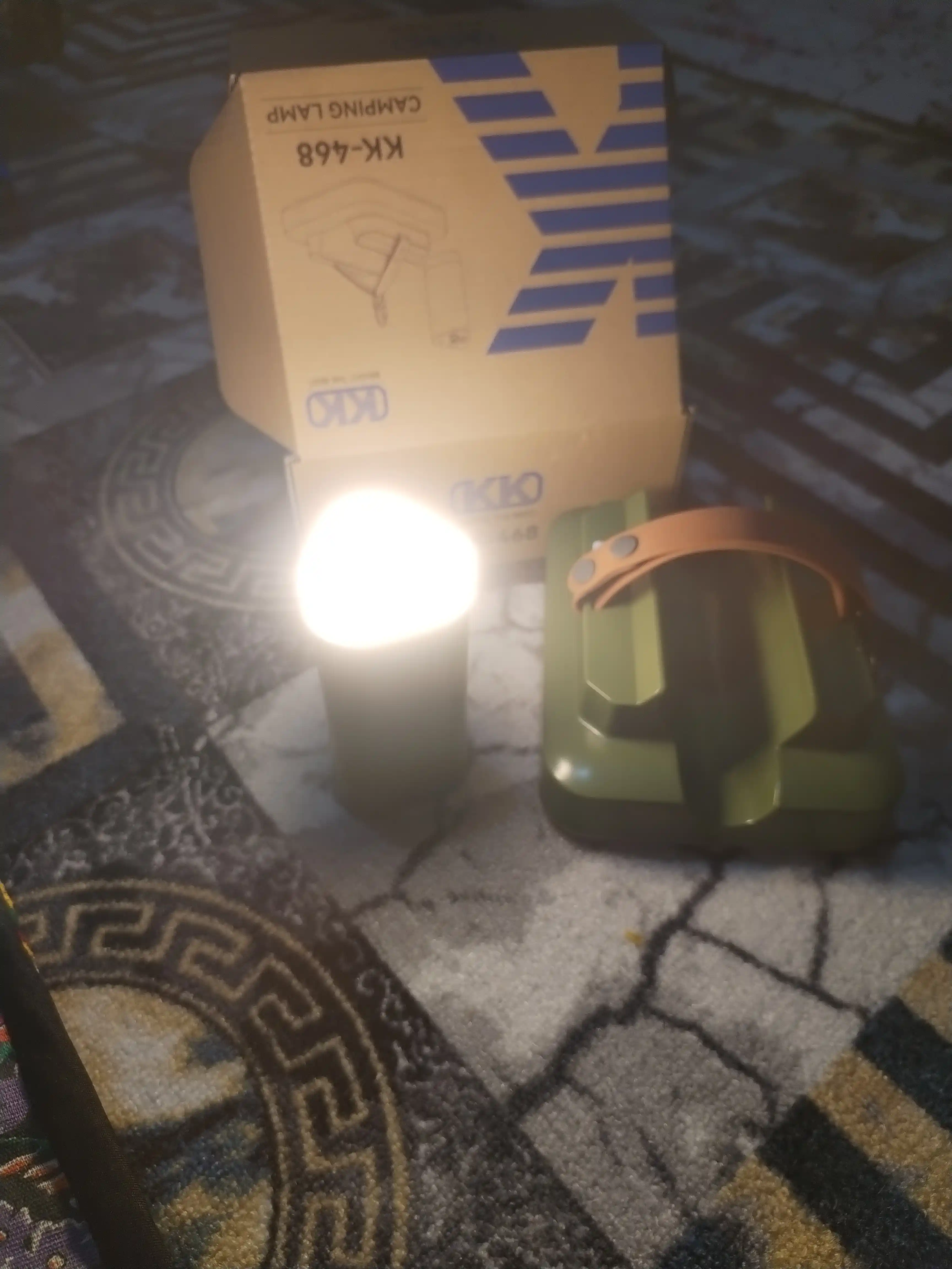 Akkumulyatorli LED fonar KK-468, 100W