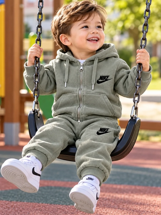 Детский спортивный костюм для мальчика, зимний теплый костюм, 2–6 лет, с капюшоном