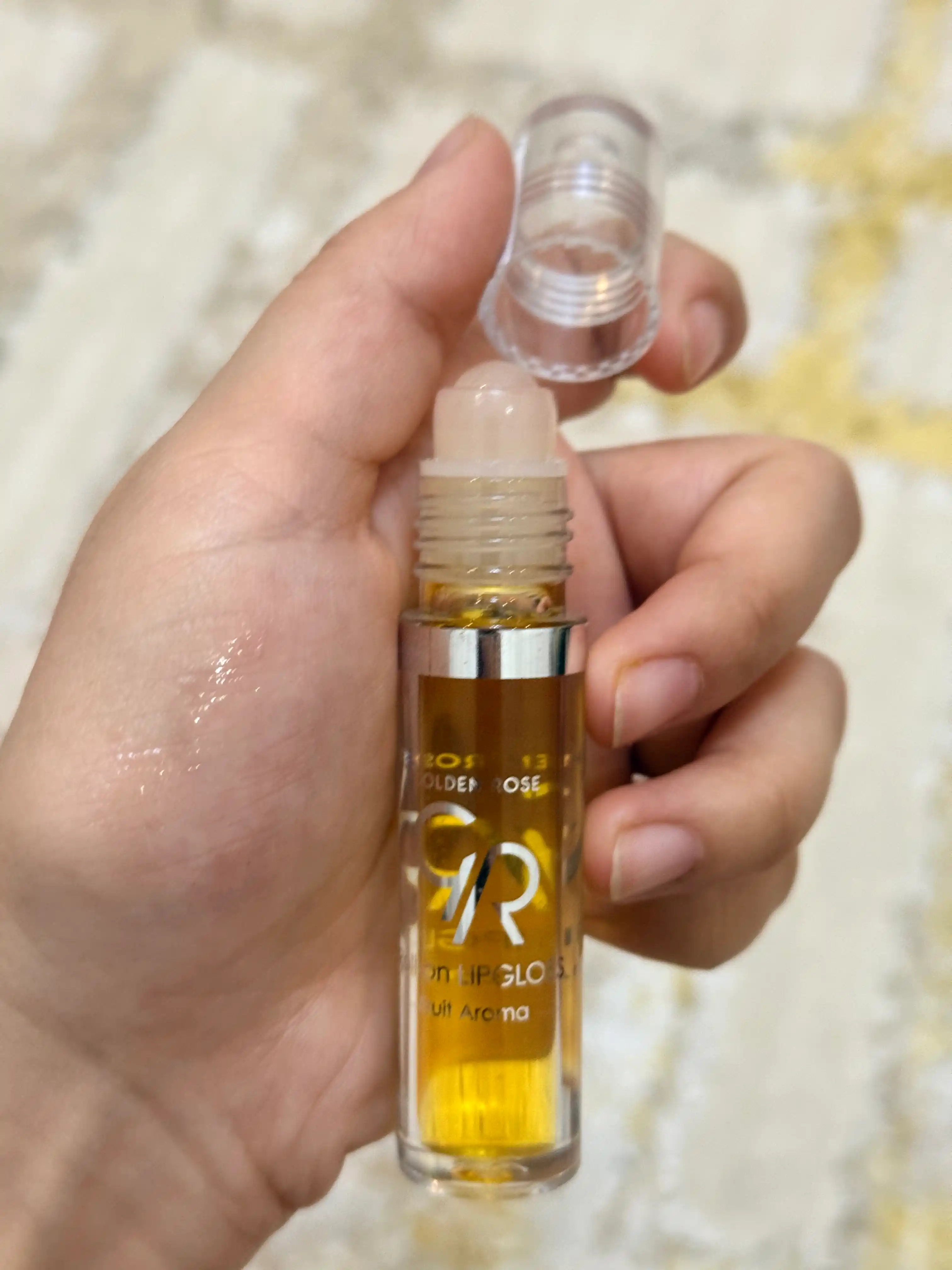 Namlovchi lab uchun blesk Golden Rose ROLL-ON Lipgloss