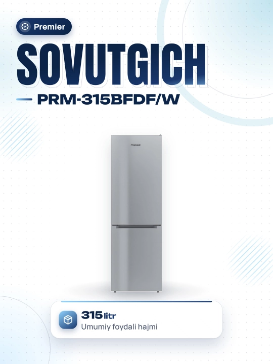 Sovutgich Premier PRM-315BFDF/W - 
