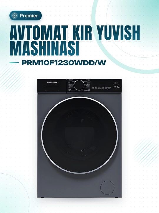 Avtomat kir yuvish mashinasi Premier PRM10F1230WDD/W - 
