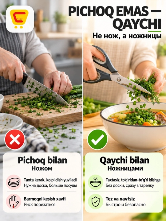Кухонные ножницы