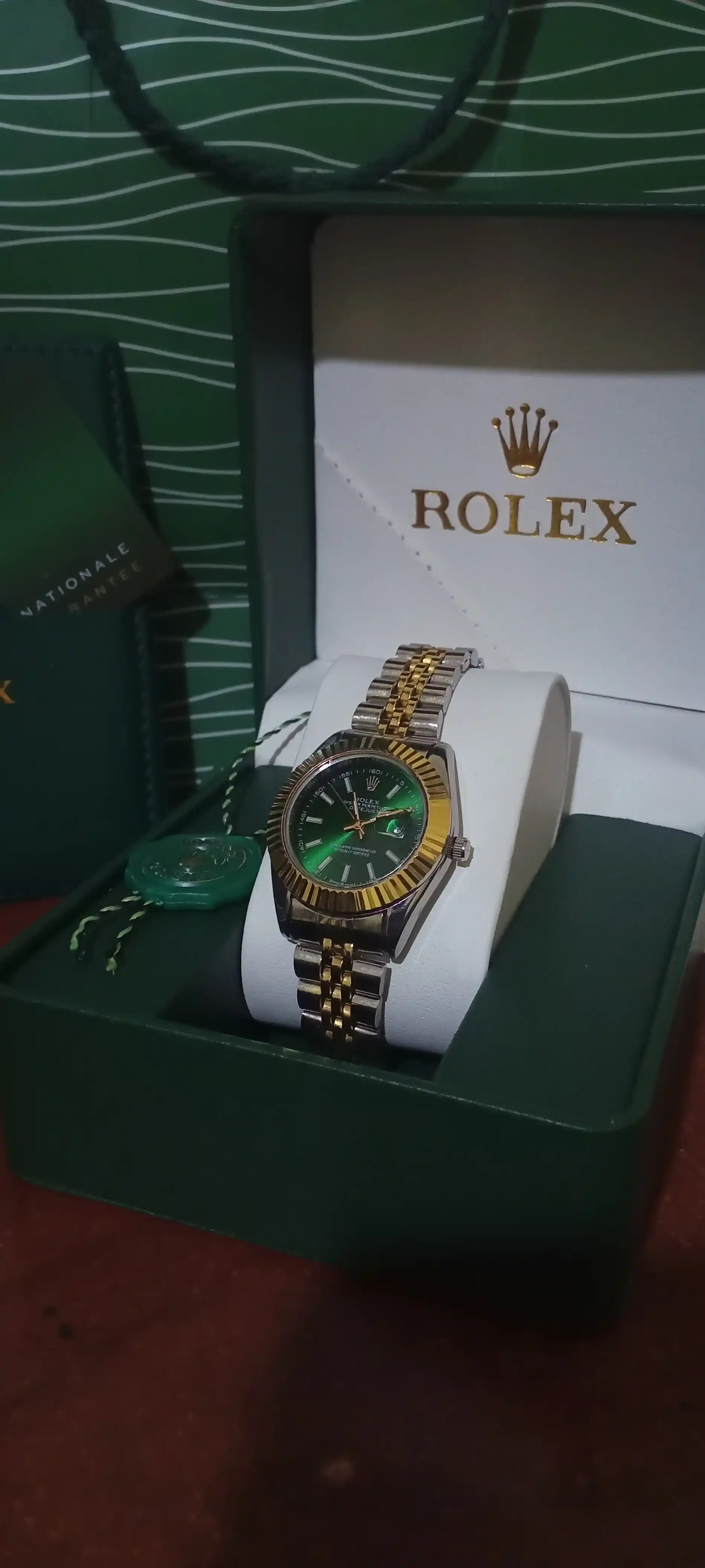 Ayollar qo'l soati Rolex, har qanday uslub uchun, soat - quti - sumka - hujjat va vip kart