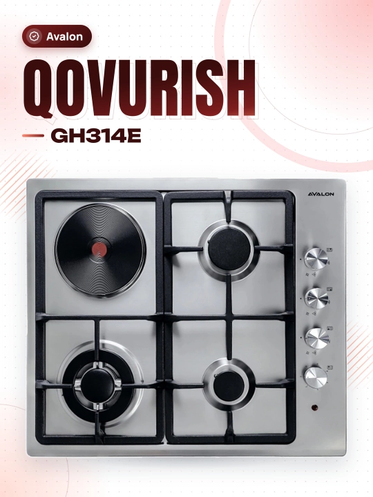 Pishirish paneli AVL-GH 314E - 