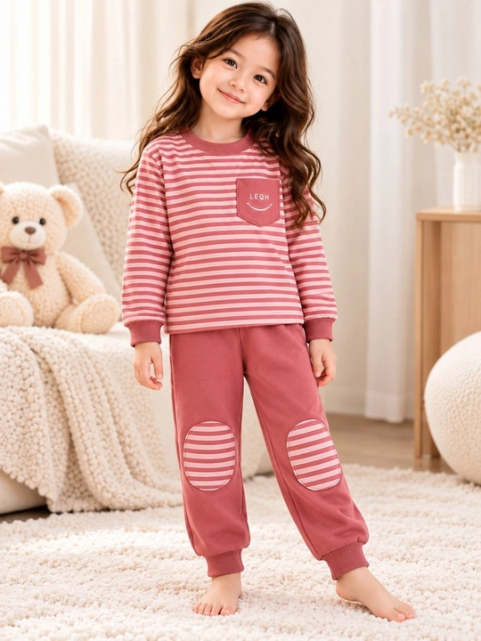 Bolalar uchun issiq, yumshoq va qulay kashmir pijama, uy kiyimi, razmer 2-10 yosh