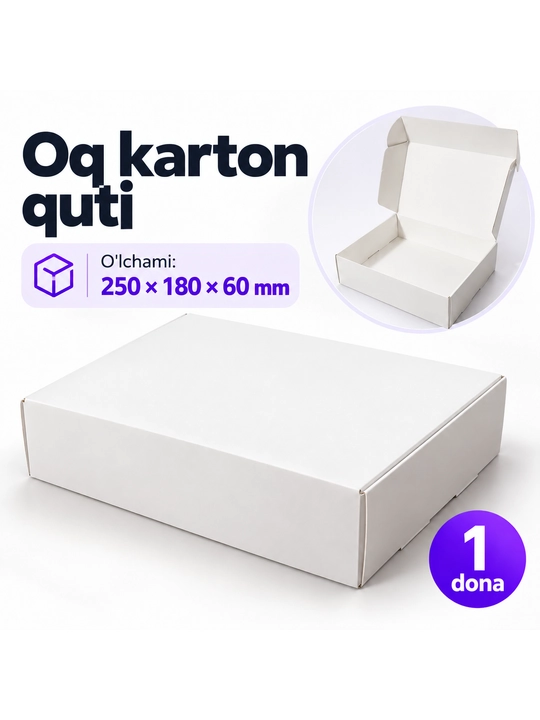 Korobka oq S - 