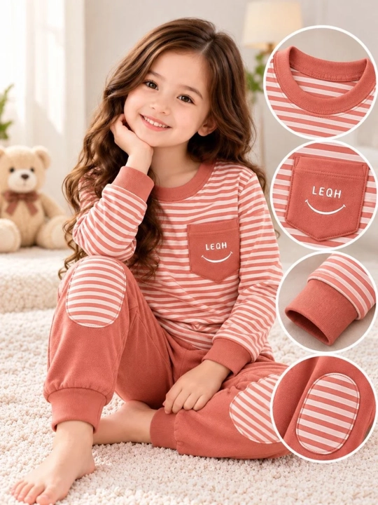 Bolalar uchun issiq, yumshoq va qulay kashmir pijama, uy kiyimi, razmer 2-10 yosh - 