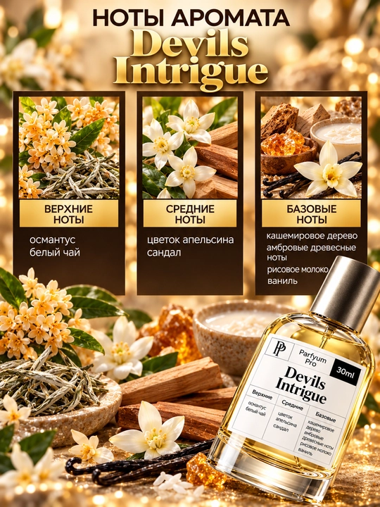 Парфюм Devil’s Intrigue для женщин, духи Devil’s Intrigue от Parfyum Pro