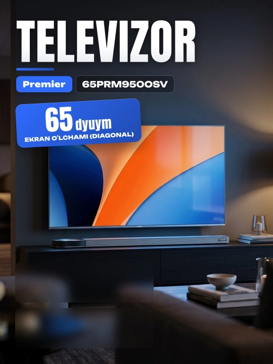 Смарт телевизор Premier 65PRM950OSV 65"