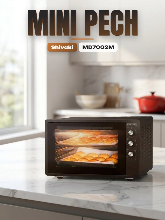 Мини-печь SHIVAKI MD-7002 M Asfalt - 