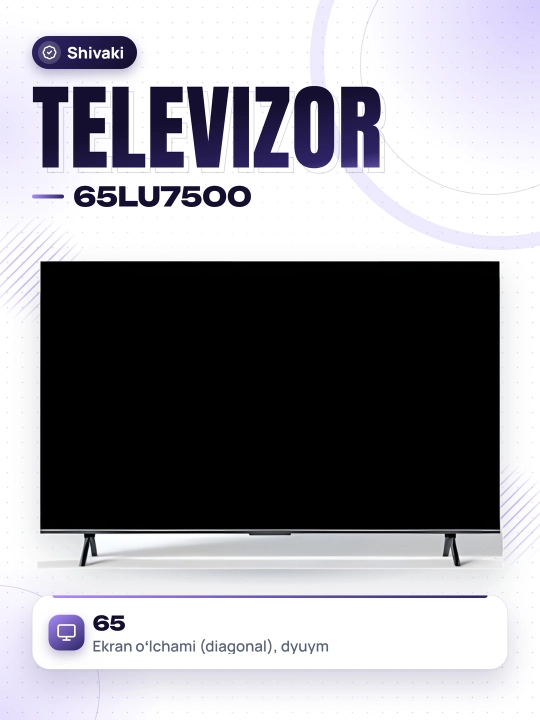 Smart televizor Shivaki 65LU7500 - 