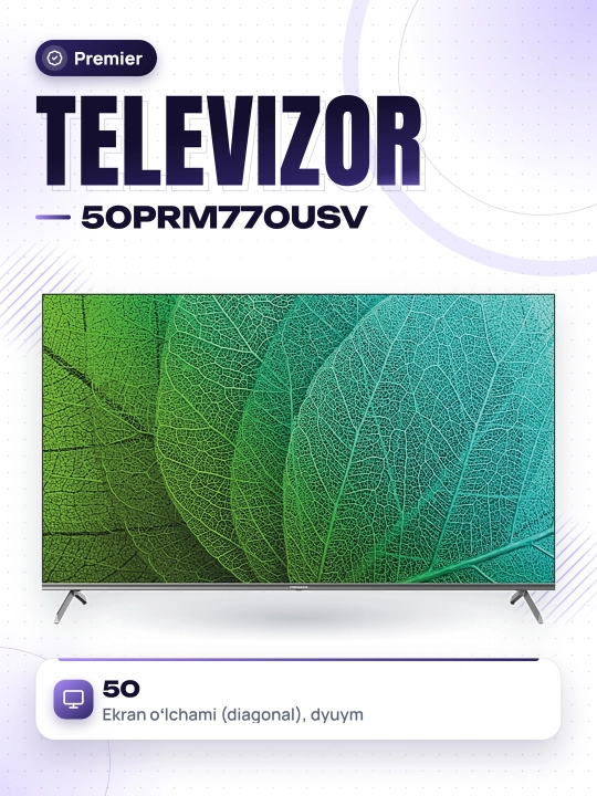 Smart TV Premier 50PRM770USV 50" - 