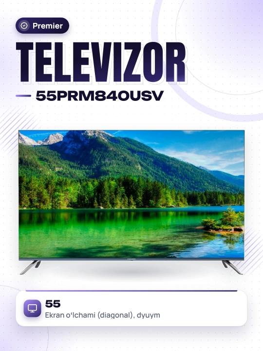 Smart TV Premier 55 PRM 840 USV 55" - 