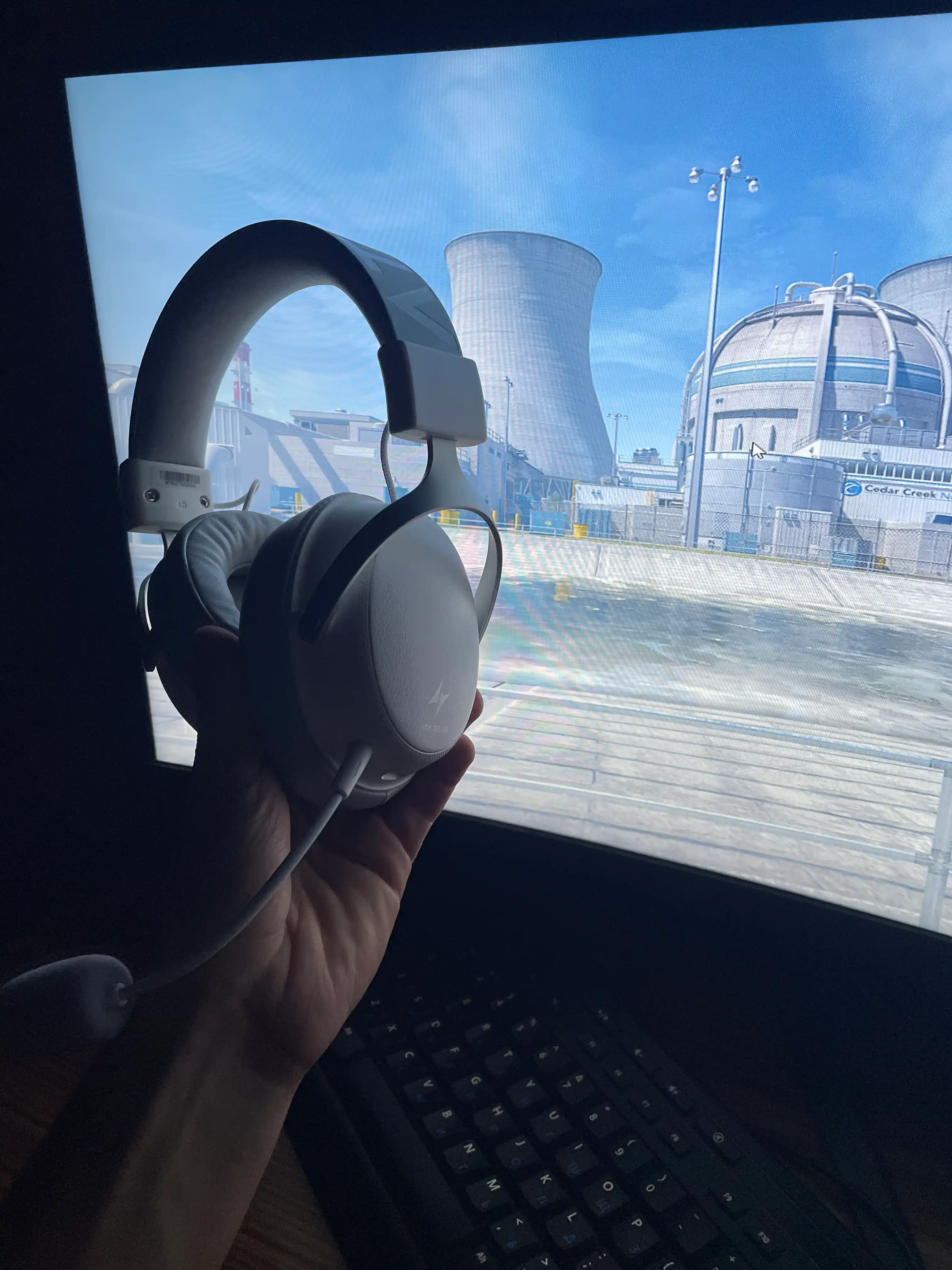 Mikrofon va 3D ovozli ATK Gear N9 pro+Ultra simsiz o'yin minigarnituralari