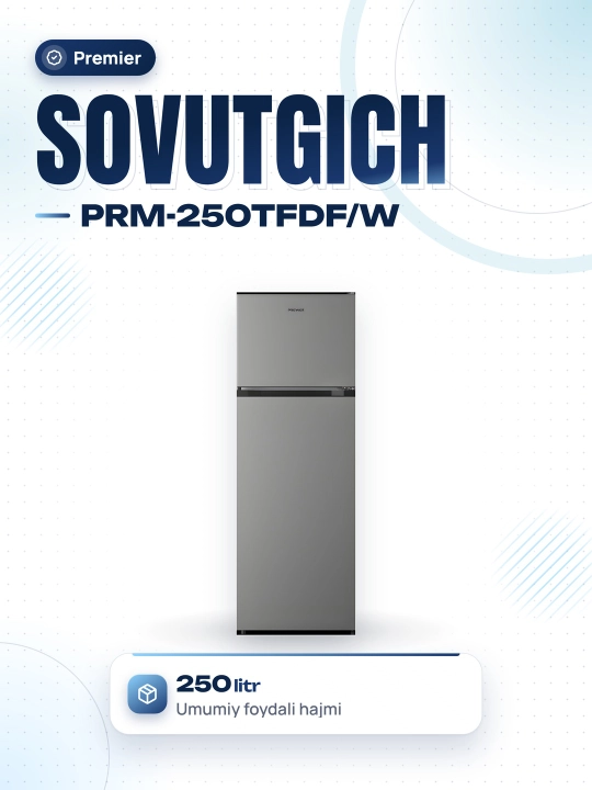 Холодильник Premier PRM-250TFDF/DI