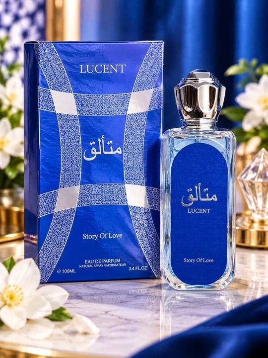 LUCENT Story Of Love parfyumlangan suvi, 100 ml, ko‘k flakon - 