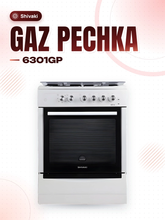 Shivaki 6301 GP gaz plitasi