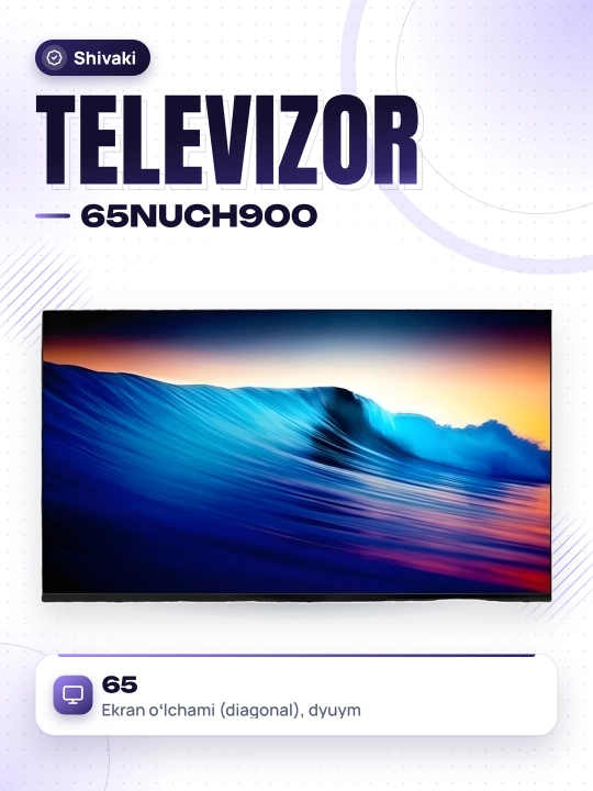 Телевизор Shivaki 65NUCH900 - 
