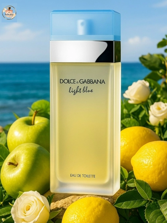 Dolce & Gabbana Light Blue 100 мл, женская туалетная вода, свежий цитрусовый аромат