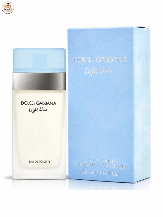 Dolce & Gabbana Light Blue 100 мл, женская туалетная вода, свежий цитрусовый аромат - 