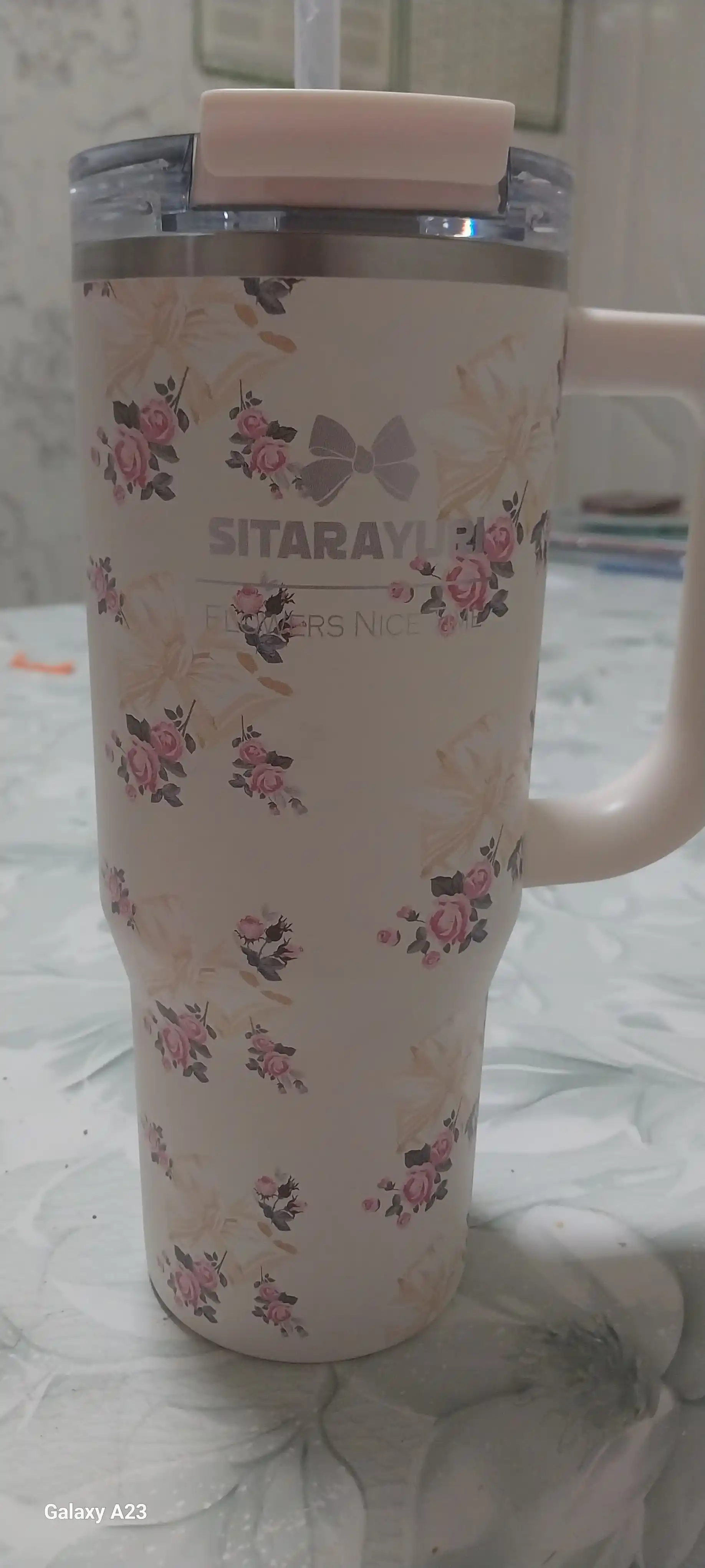 Термокружка Stanley Quencher H2.0 1,18 л, стакан с ручкой и трубочкой, нержавеющая сталь