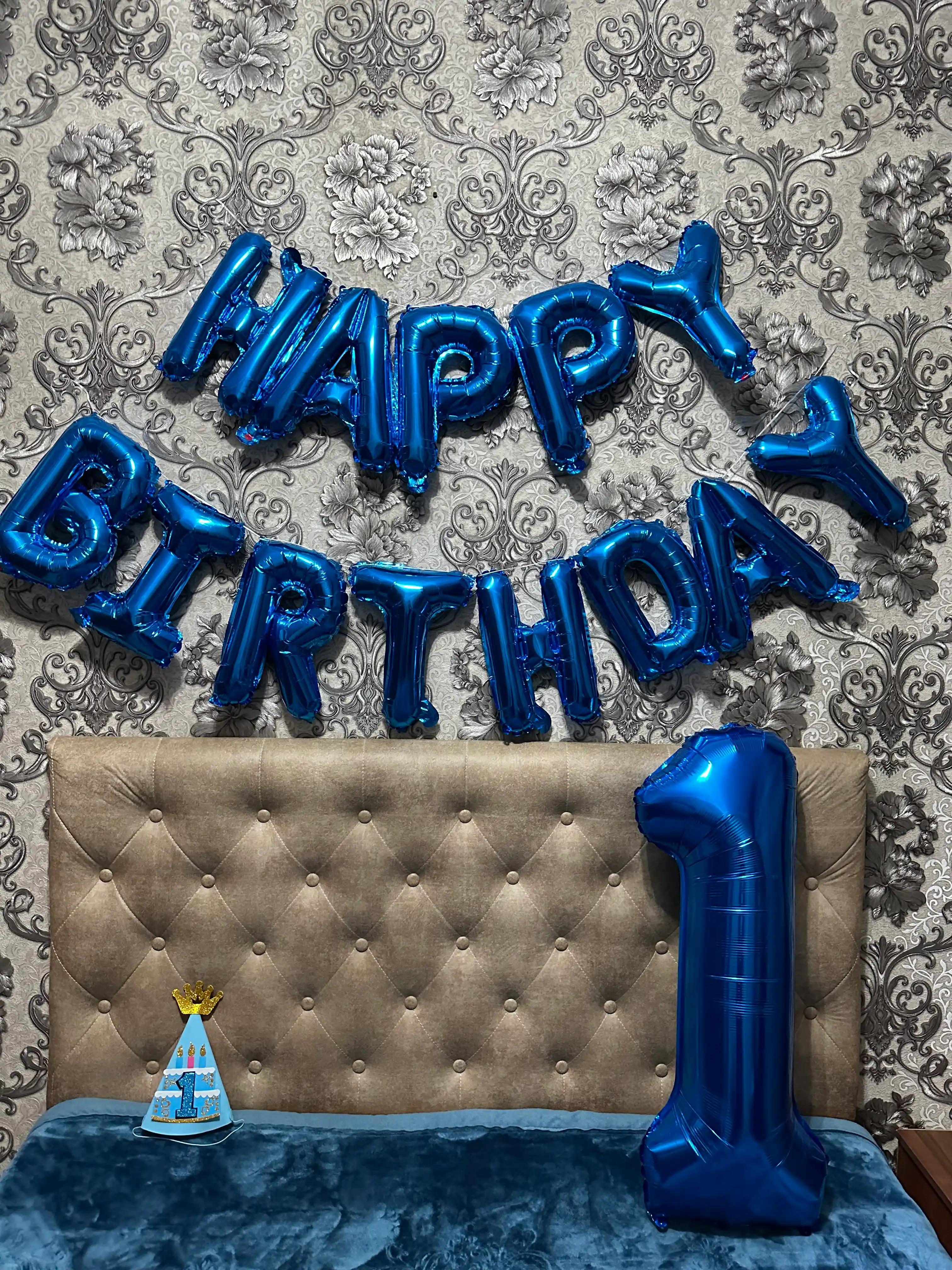 Шарики буквы Happy Birthday с днем рождения, надпись гирлянда на стену, набор для фотозоны