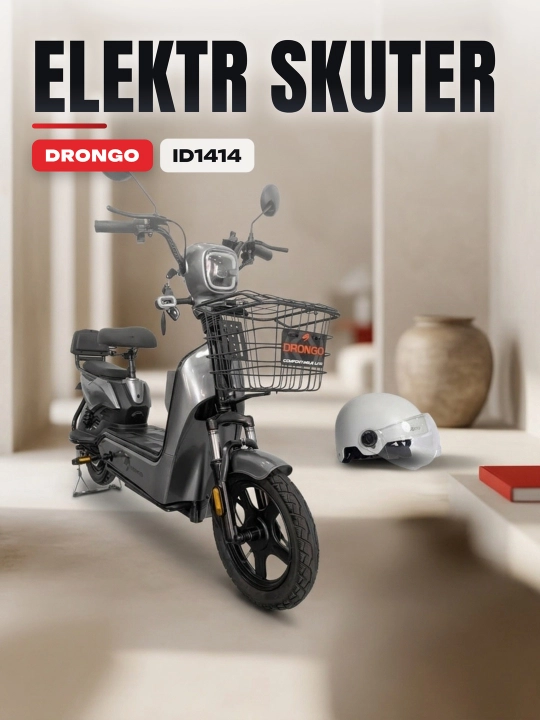 Skuter elektrli DRONGO R-14 Mini Tank ID 1414 - 