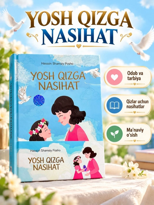 Книга «Yosh qizga nasihat» — Hasson Shamsiy Posho - 