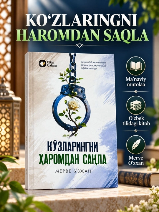 Книга «Кўзларингни ҳаромдан сақла» — Мерве Озджан - 