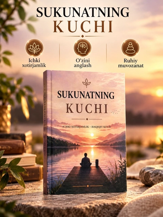 Книга «Sukunatning kuchi» — внутренняя гармония и самопознание - 