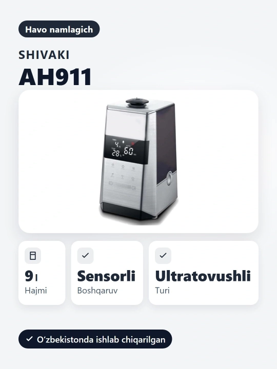 Havo namlagichi Shivaki AH 911 - 
