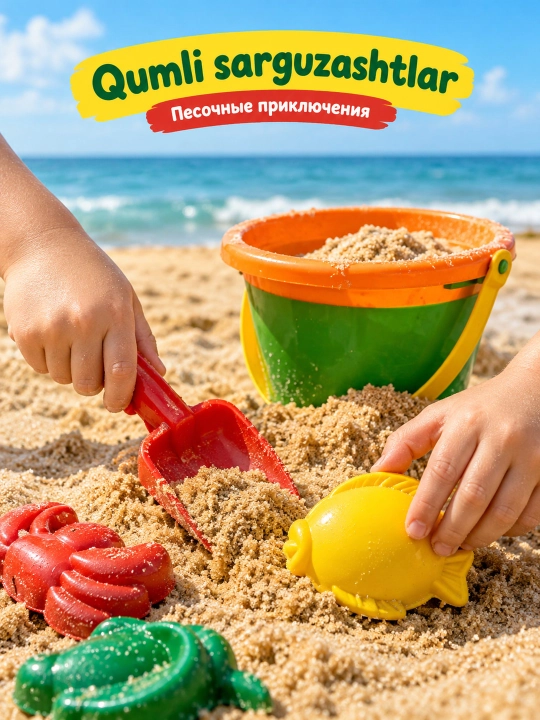 Детские игрушки для пляжа, песочный игровой набор игрушек для песочницы, от 3 лет