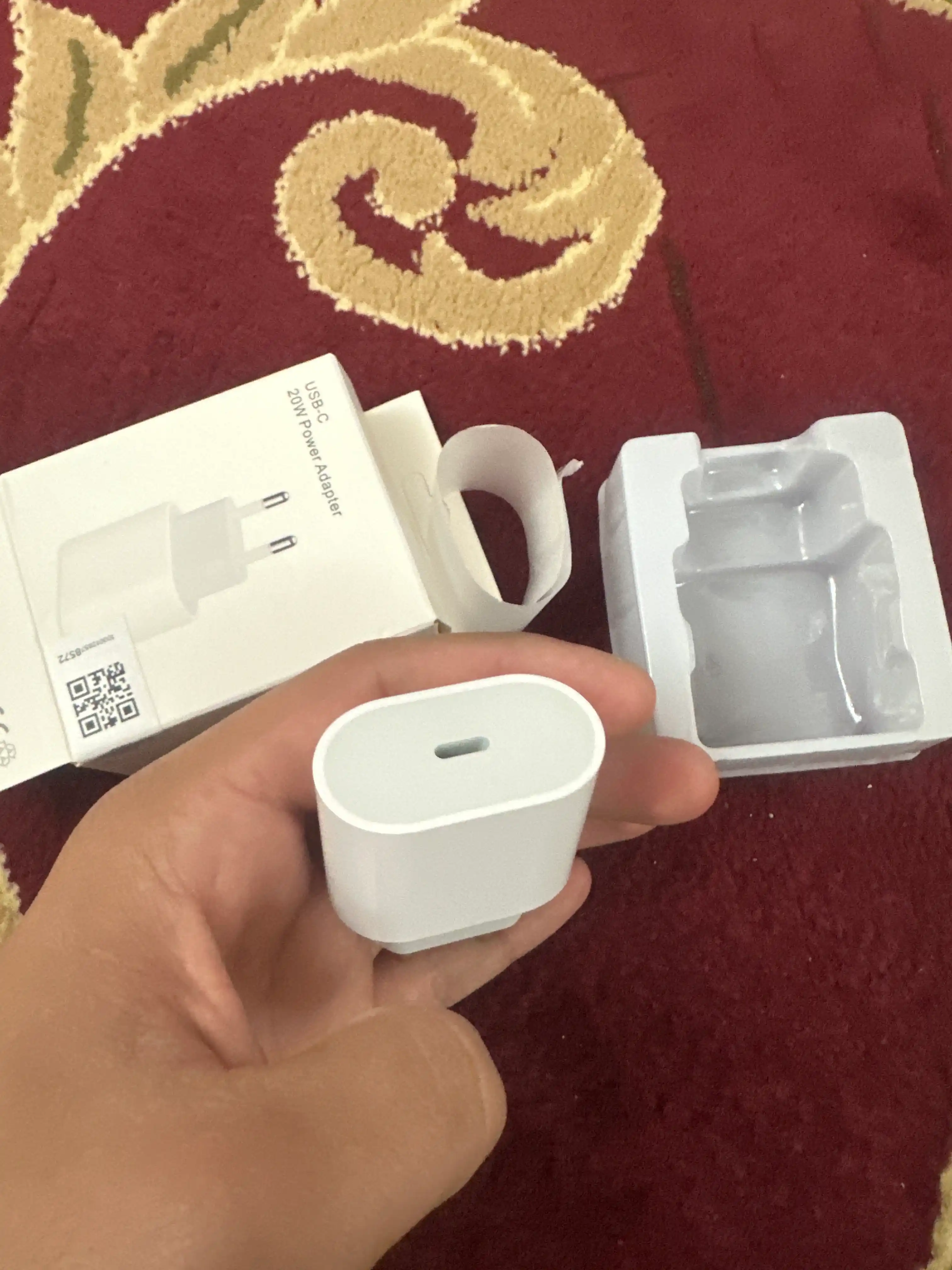 USB-C адаптер 20W для iPhone,быстрая зарядка,качественное и компактное зарядное устройство