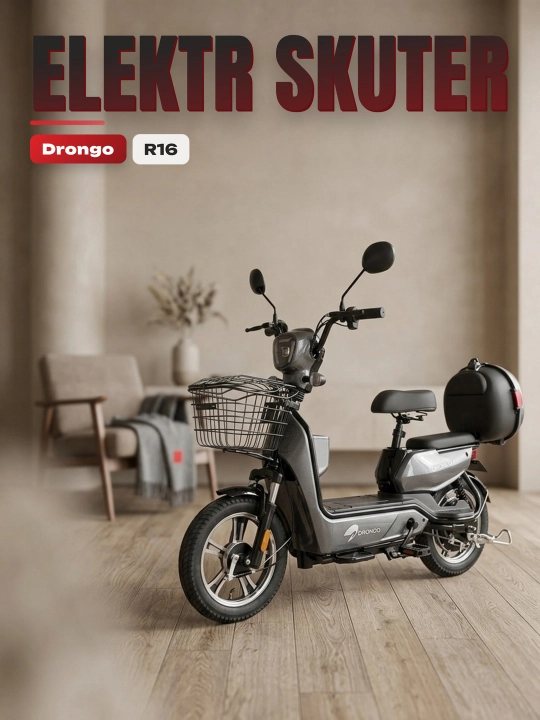 Drongo elektroskuteri, modeli: R - 16 saka - 