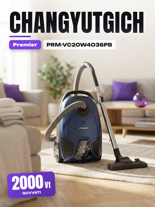 Premier PRM changyutgichi-VC20W4036PB - 