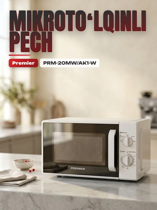 Микроволновая печь Premier PRM-20MW/AK1-W