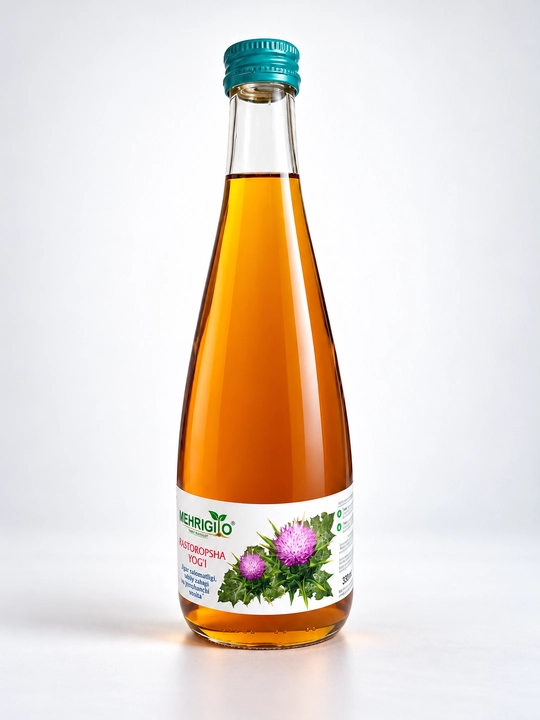 Rastoropsha yog'i Doctor Ali, jigar va tanani tozalash uchun tabiiy majmua, 330 ml - 