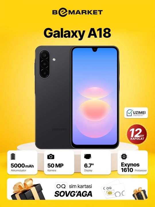 Смартфон Samsung Galaxy A18