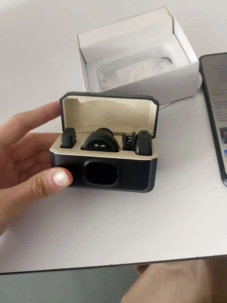 Mikrafon, mikrofon, mini mikrafon, simsiz mikrofon, petlichka, iphone va android uchun,anc
