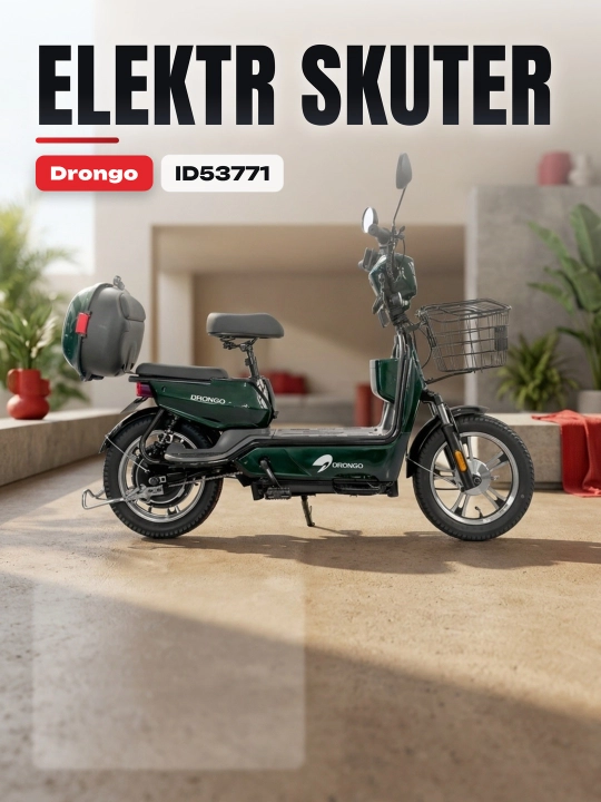 Elektroskuter Drongo, model: R - 16 saka, id 53771 - 
