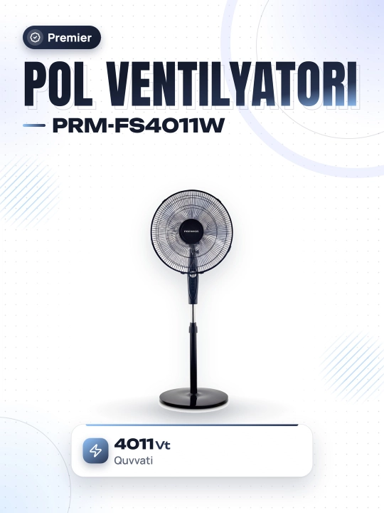 Pol ventilyatori Premier PRM-FS4011W