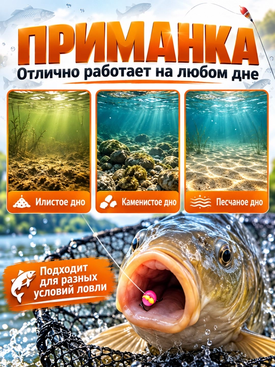 Бойлы силиконовые с натуральными вкусами от компании ULTIMA
