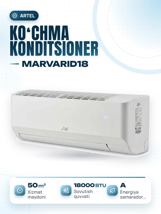 Invertorli konditsioner Artel Marvarid, 18