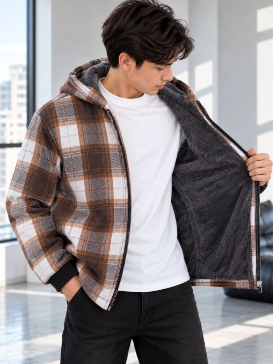 Erkaklar uchun yengil kurtka-vetrovka, mexli astarli. O'lchamlar: L/XXL 48-52