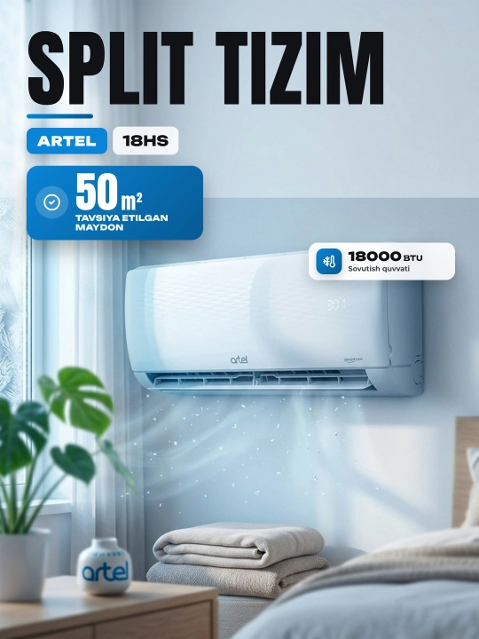 Кондиционер Artel Shahrisabz 18HS inverter